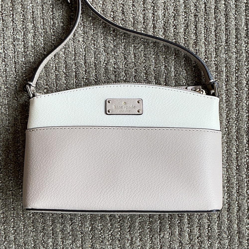 Kate Spade Blush and Tan Millie Crossbody Bag